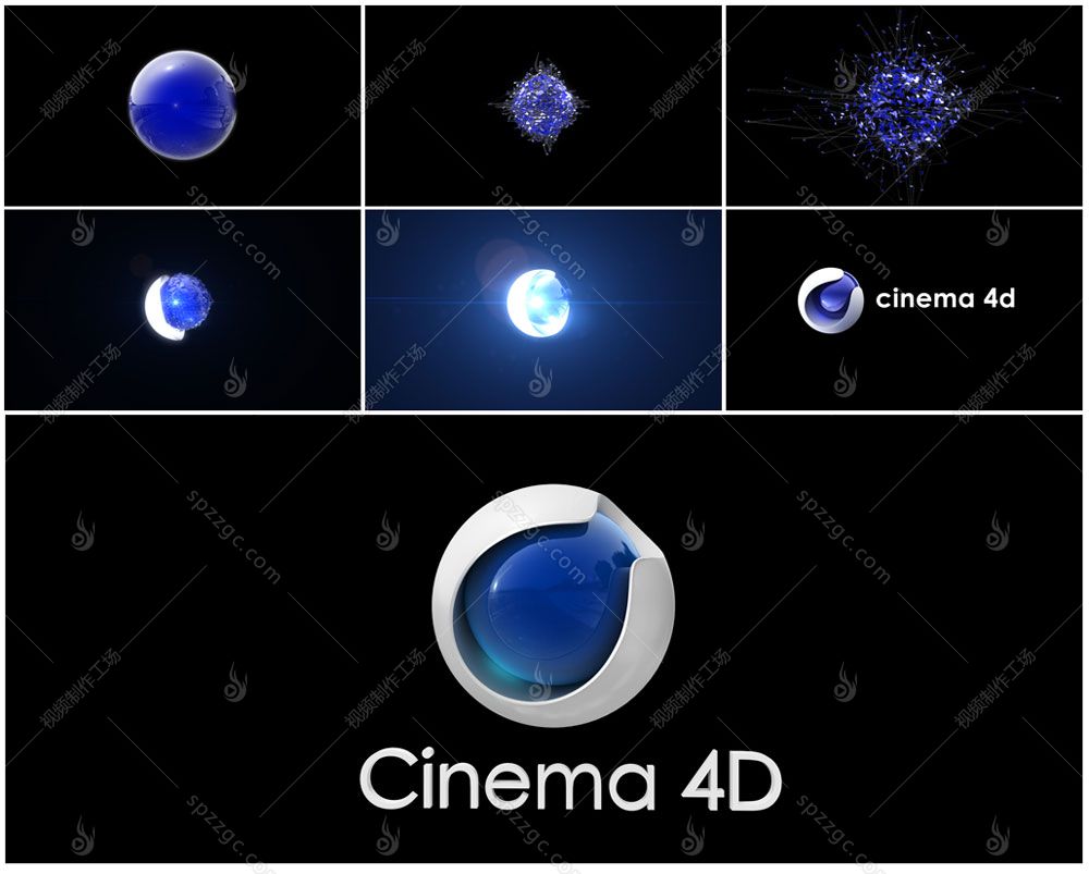 C4D影视特效风暴基础案例综合实战教程-2