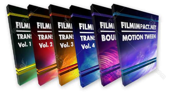 Premiere六套特效转场Pr插件合集FilmImpact Transition Packs V3.6.15暂无Mac苹果版-1