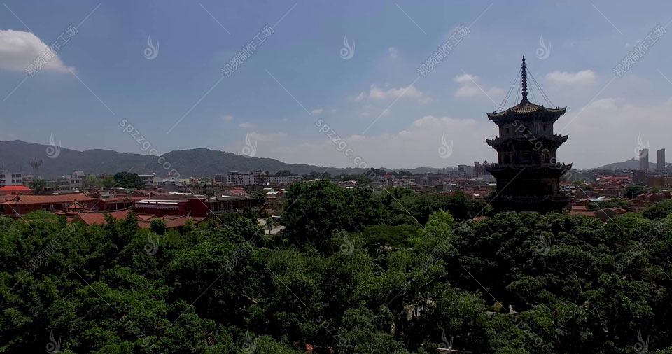 泉州西街东西塔开元寺古城泉州01-1