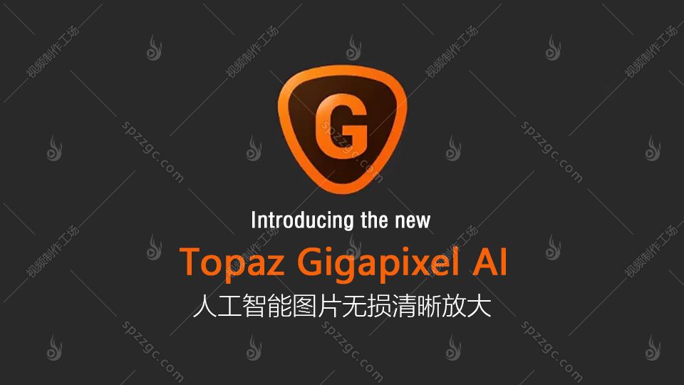 Topaz Gigapixel AI智能清晰无损放大照片Win/Mac-1