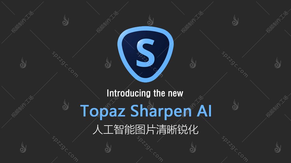 Topaz Sharpen AI人工智能图像清晰锐化软件Win/Mac-1